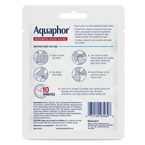 Aquaphor Advanced Therapy Repairing Hand Mask