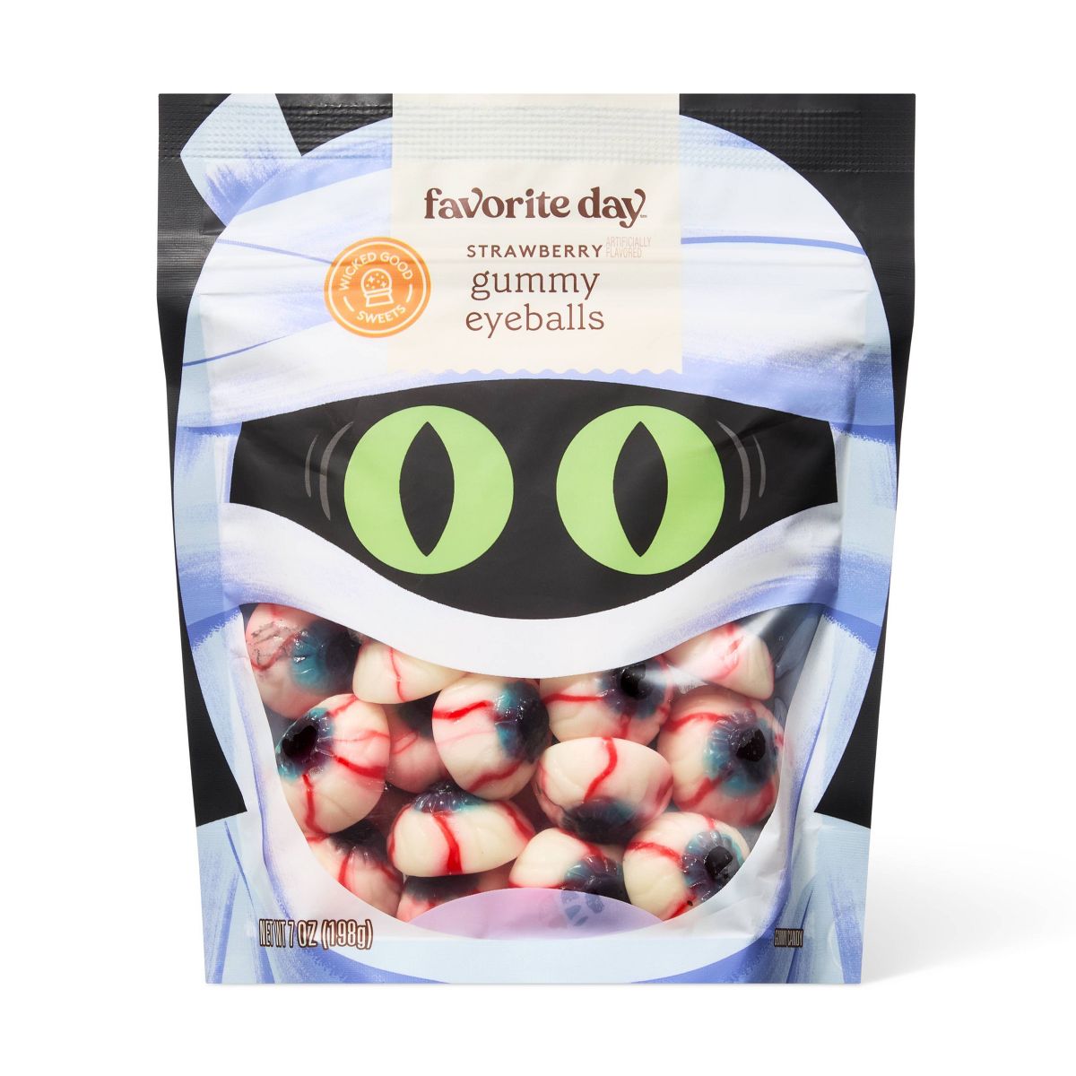 Halloween Strawberry Gummy Candy Eyeballs - Target Favorite Day