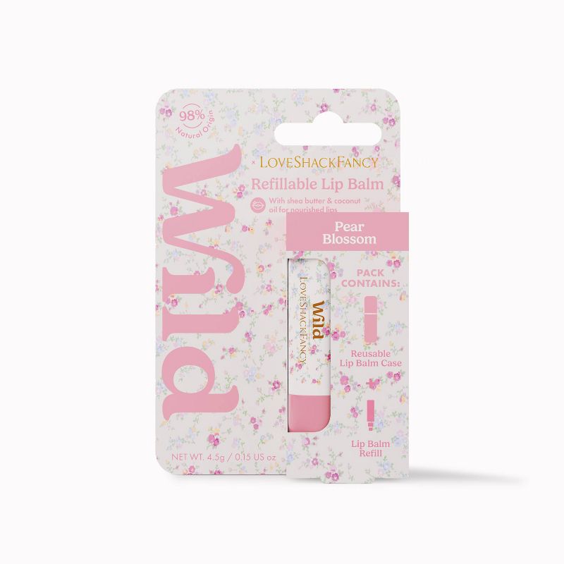LoveShackFancy Pear Blossom Refillable Lip Balm