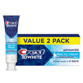 Crest 3D White Advanced Teeth Whitening Toothpaste Arctic Fresh 2 pack