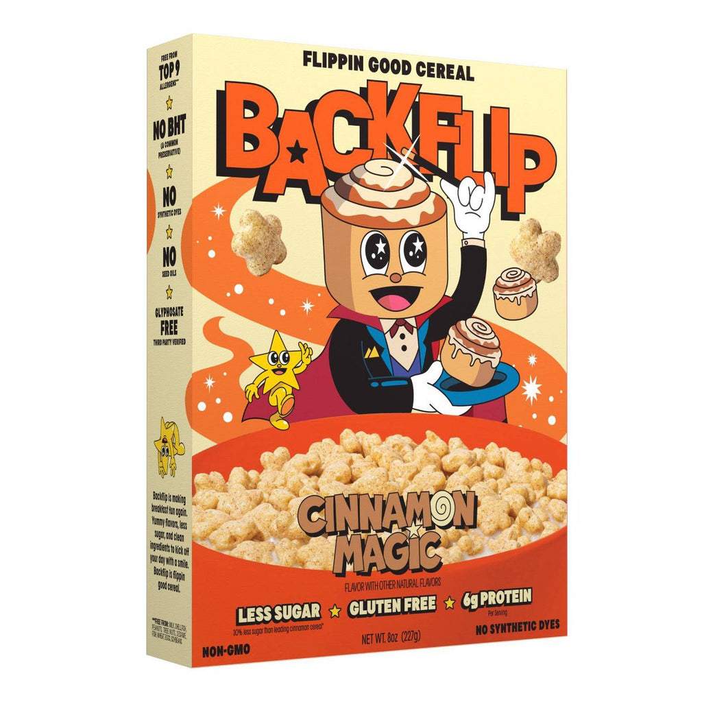 Backflip Cinnamon Magic Breakfast Cereal - 8oz