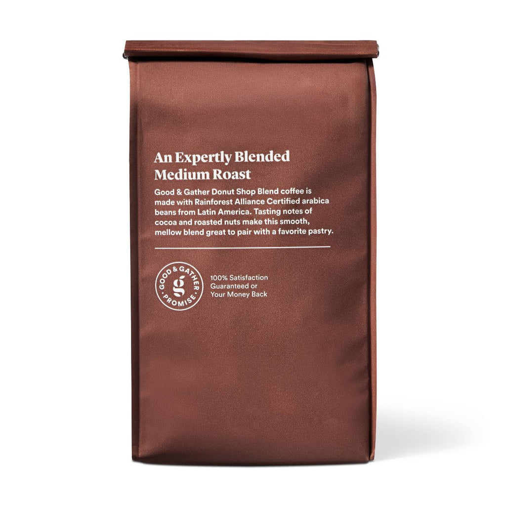 Good & Gather Donut Shop Blend Medium Roast Ground Coffee - 12oz