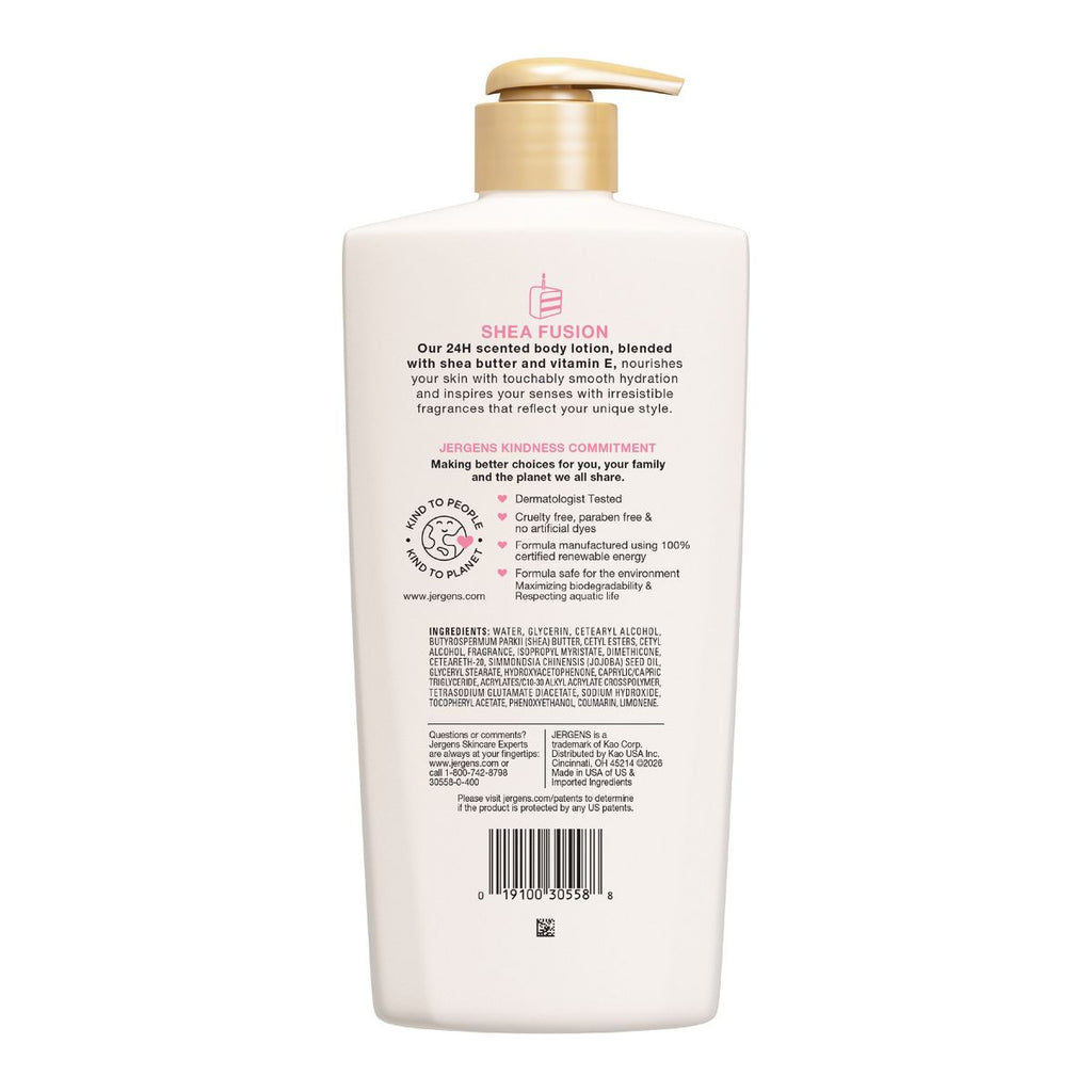 Jergens Shea Fusion Confetti Cake - 14 fl oz