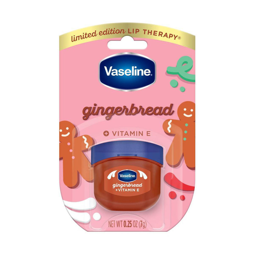 Vaseline Holiday Limited Edition Lip Balm - Gingerbread - 0.25oz