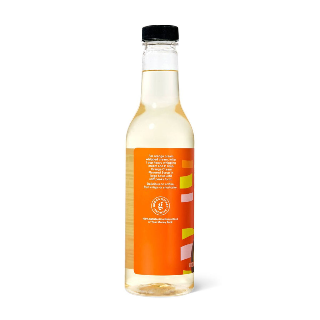 Orange Cream Flavored Syrup - Good & Gather Target Favorite Day