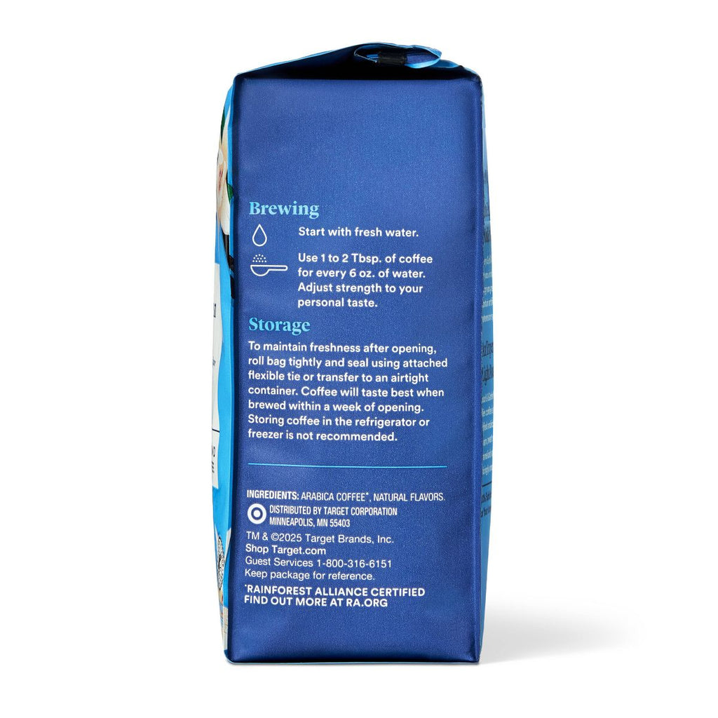 Good & Gather Vanilla Bean Brulee Light Roast Ground Coffee - 12oz