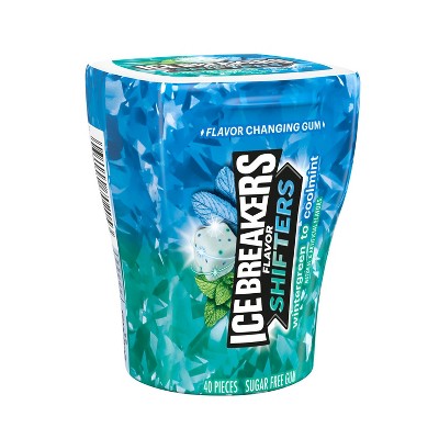 Ice Breakers Sugar-Free Gum Flavor Shifters Wintergreen/Cool mint - 3.24oz