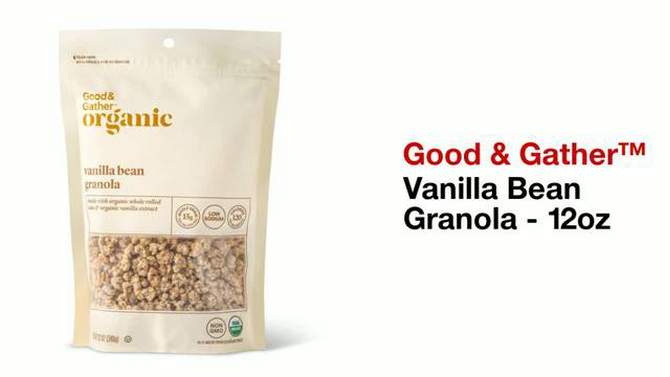 Organic Vanilla Bean Granola - 12oz - Good & Gather
