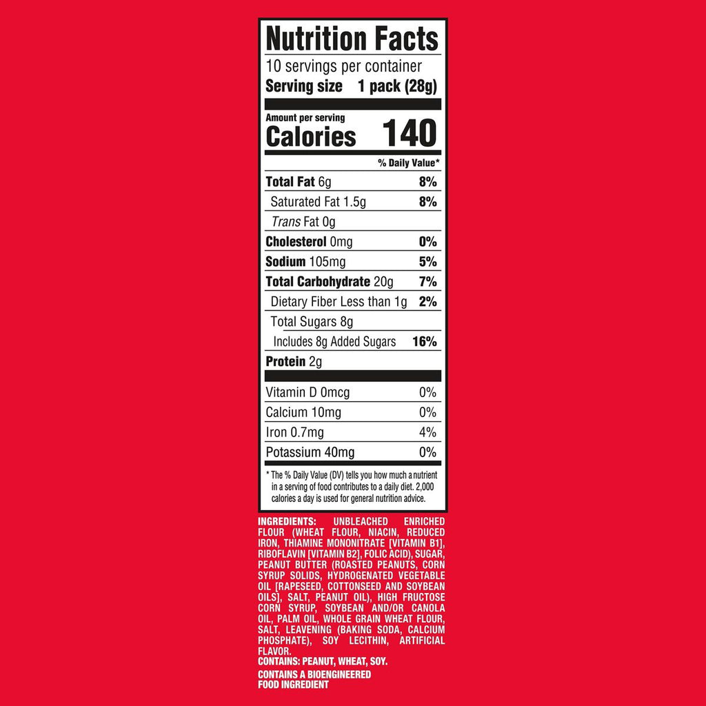 Nutter Butter Bites Peanut Butter Sandwich Cookies - 28g