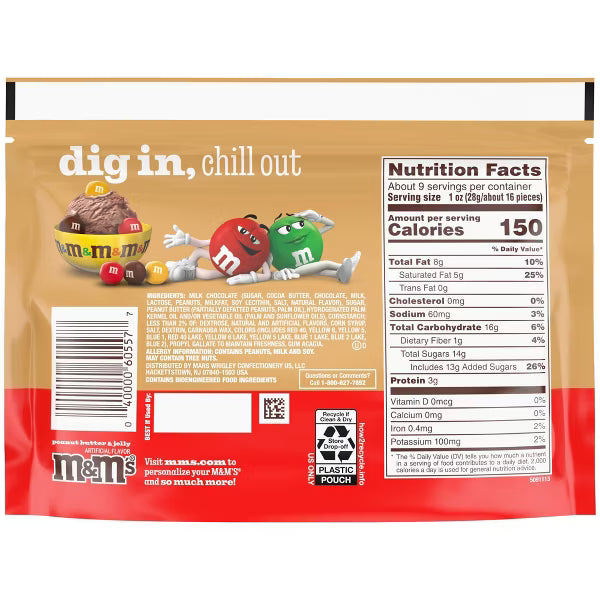 M&M's Peanut Butter & Jelly