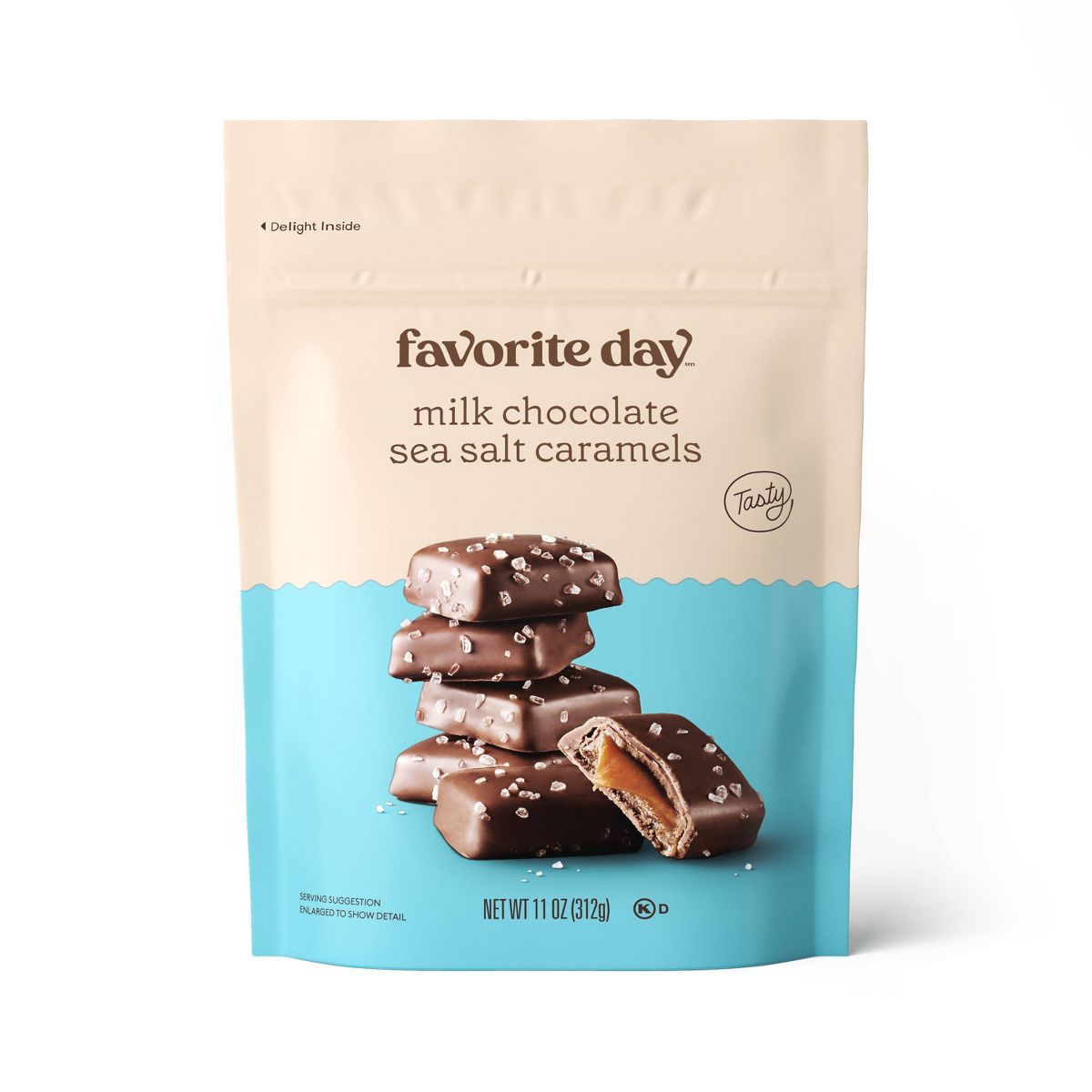 Favorite Day Milk Chocolate Sea Salt Caramels Candy 11oz