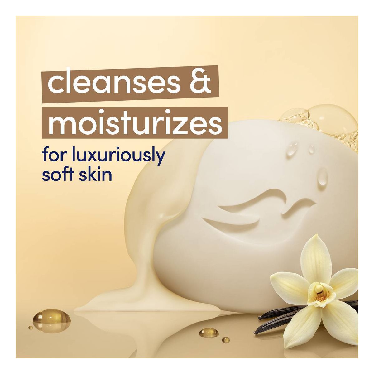 Dove Beauty Bar Soap - Warm Vanilla and Sweet Cream