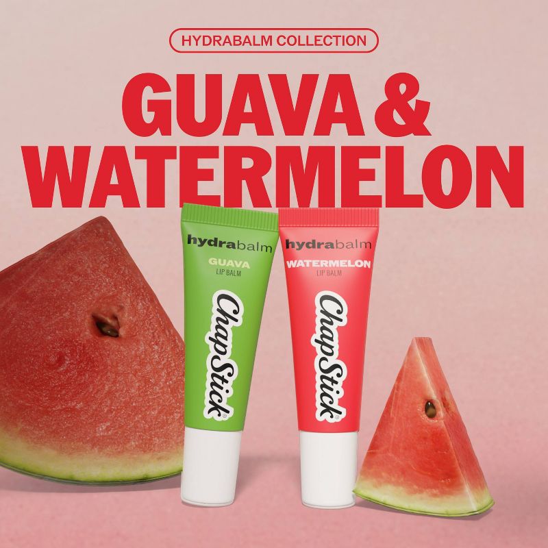 ChapStick Hydrabalm Guava & Watermelon Lip Repair Balm Duo