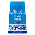 Crest 3D Whitestrips Vivid White Teeth Whitening Kit - 12 Treatments