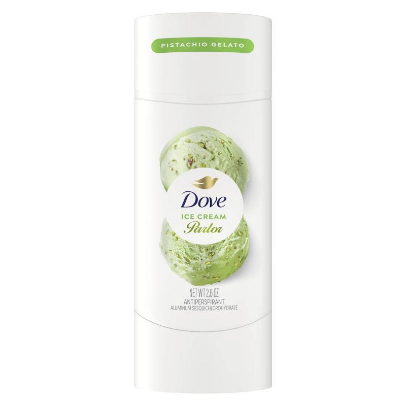 Dove Beauty Ice Cream Parlor Antiperspirant Deodorant Stick Pistachio 2.6oz