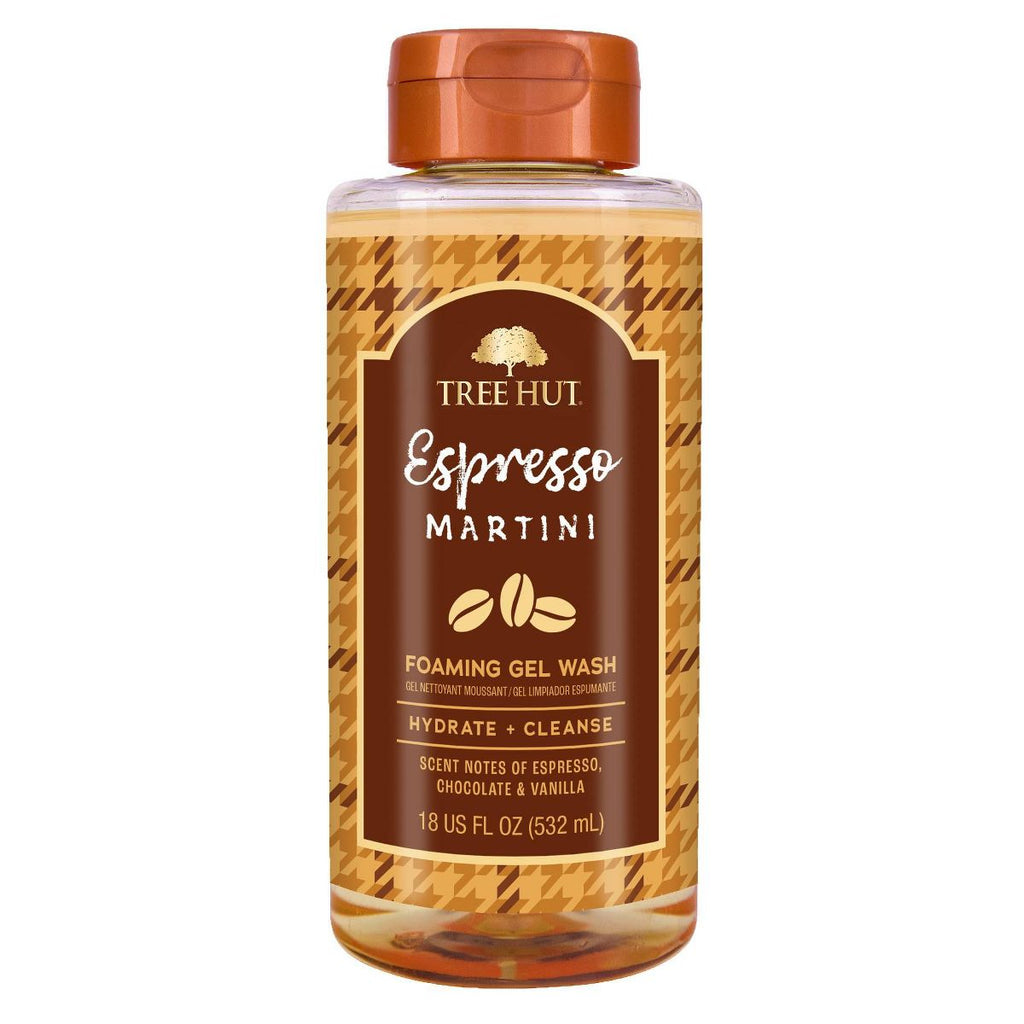 Tree Hut Espresso Martini Foaming Gel Body Wash - 18 fl oz