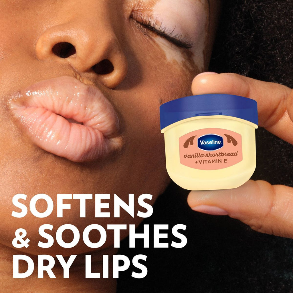 Vaseline Holiday Limited Edition Lip Balm - Shortbread - 0.25oz