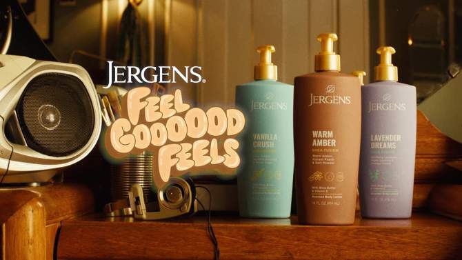 Jergens Shea Fusion Warm Amber Scented Body Lotion - 14 fl oz
