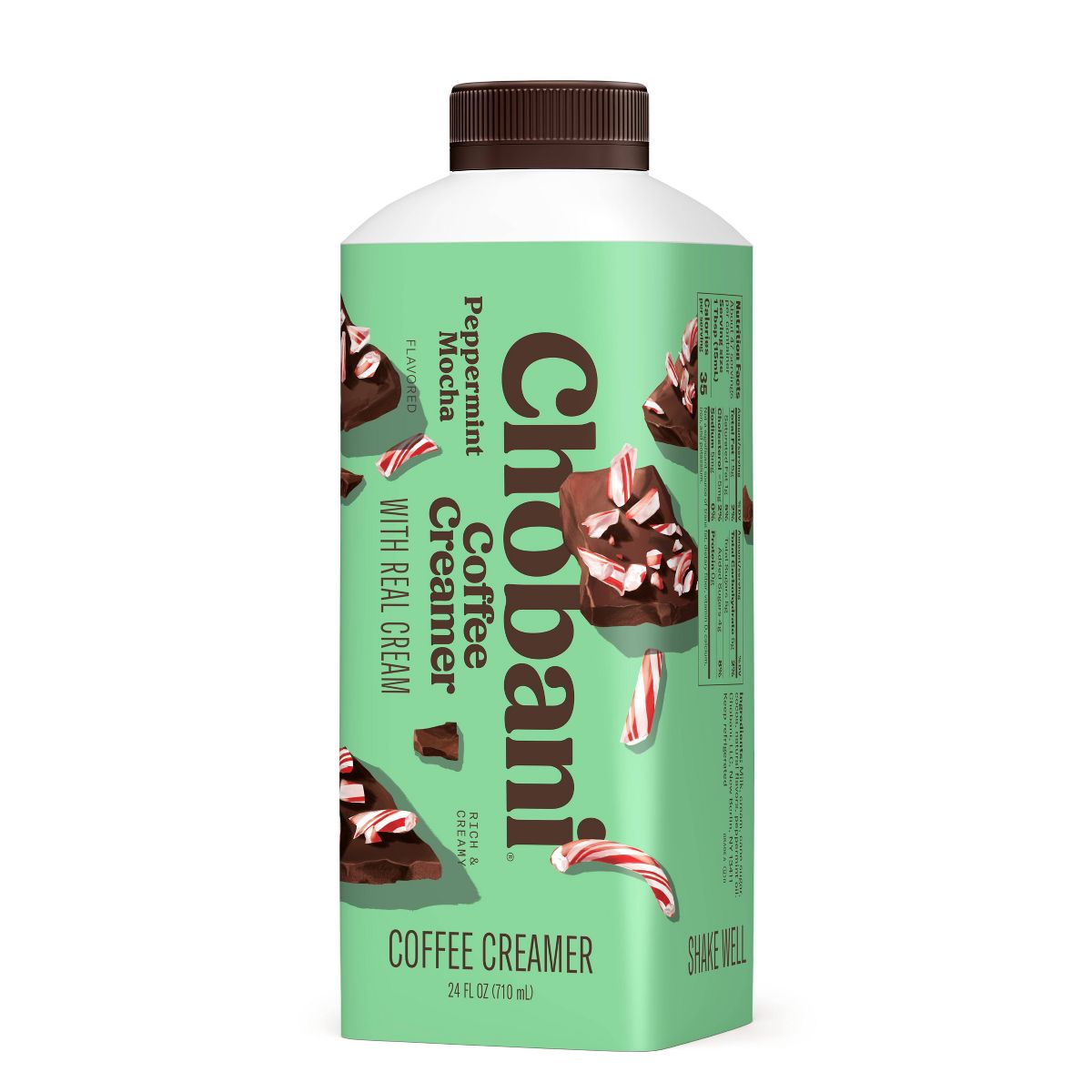 Chobani Peppermint Mocha Dairy Creamer - 24 fl oz