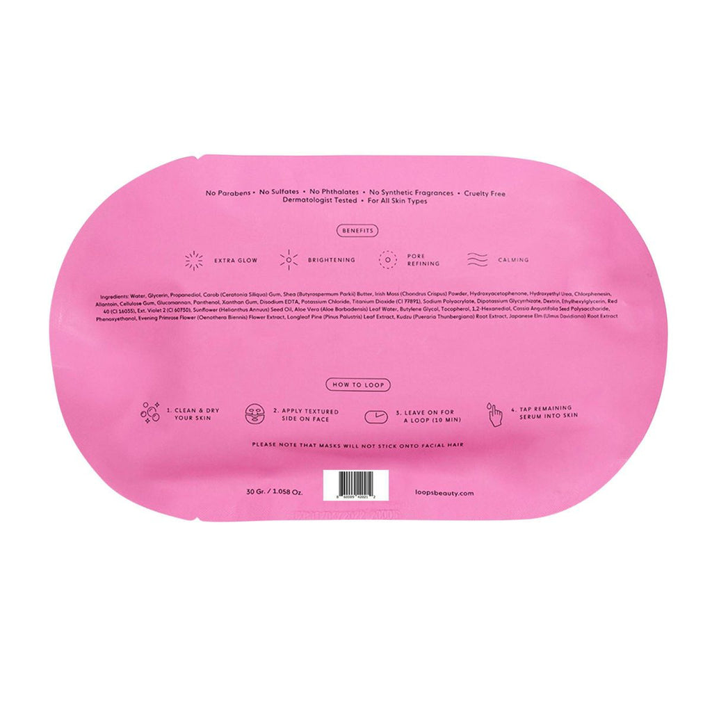 LOOPS Double Take Glow Mask - 1.058oz