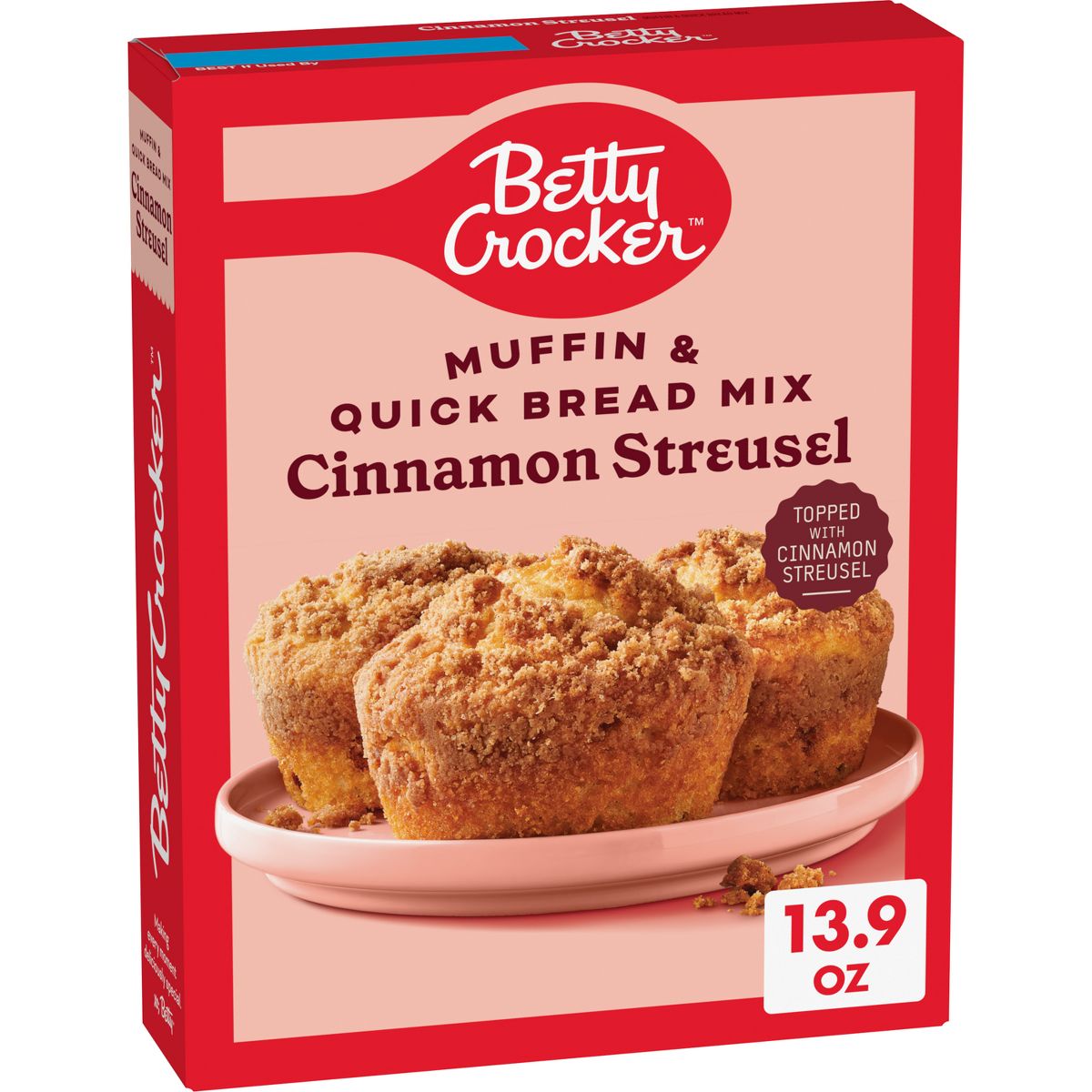 Betty Crocker Cinnamon Streusel Muffin Mix - 13.9oz