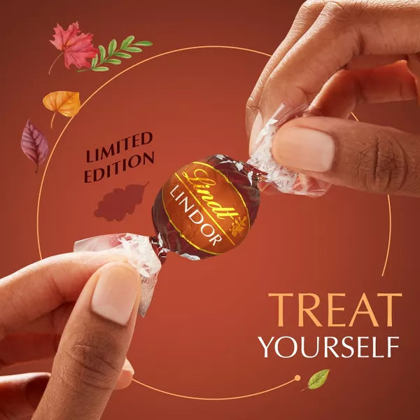 Lindt Lindor Pumpkin Spice Chocolate Truffles Limited Edition
