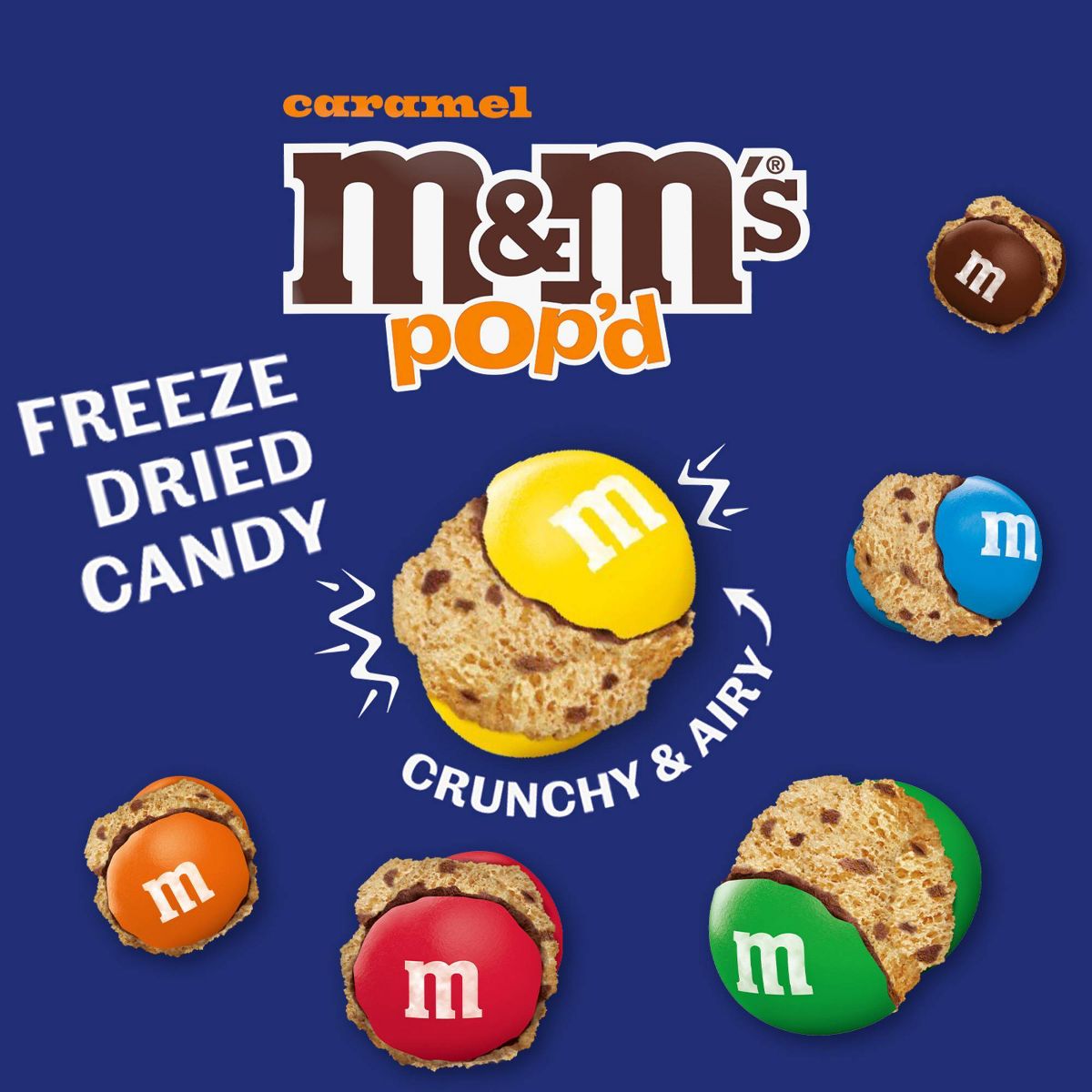 M&M’s Caramel Pop'd Freeze Dried Chocolate - 5.5oz