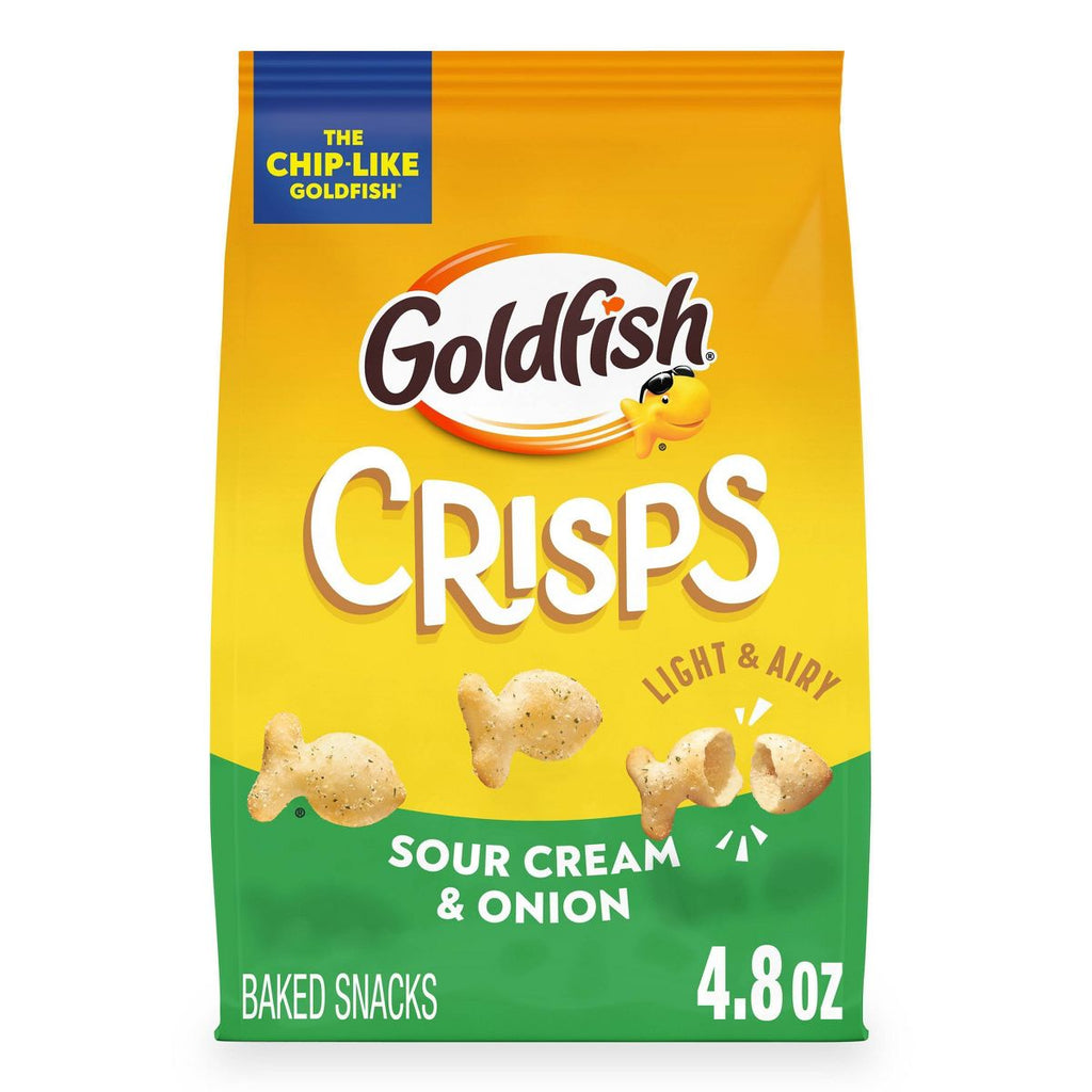 Goldfish Sour Cream & Onion Crisps 4.8oz