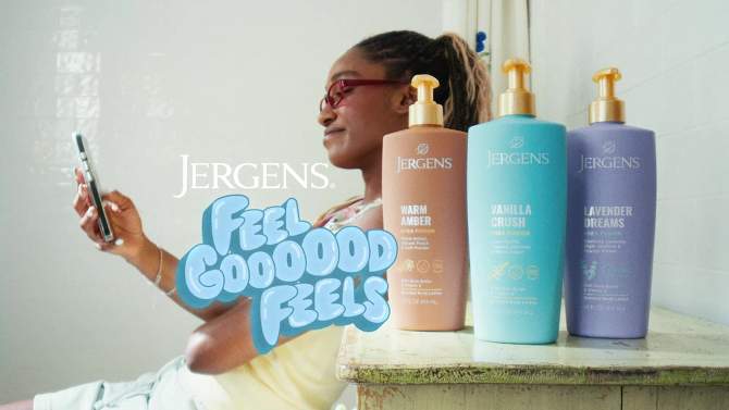 Jergens Shea Fusion Vanilla Crush Scented Body Lotion - 14 fl oz