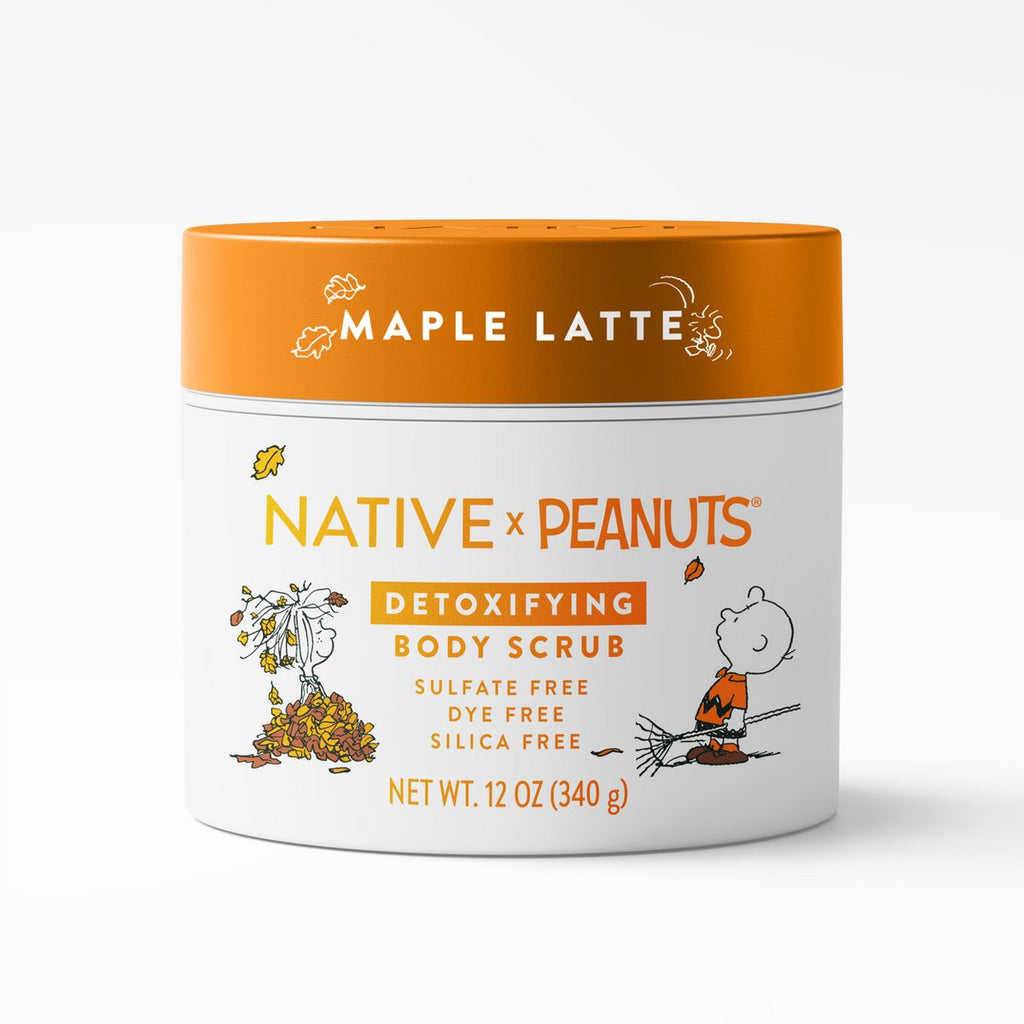 Native Peanuts Limited Edition Body Wash - Scrub Maple Latte - 12oz