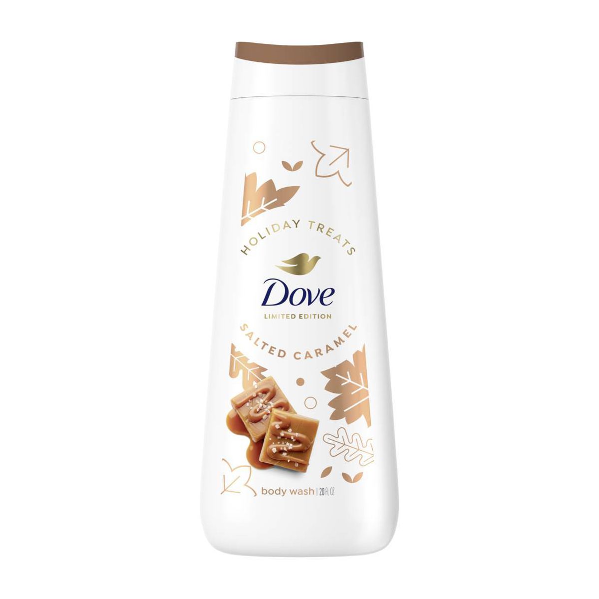 Dove Beauty Fall Treats Limited Edition Body Wash - Salted Caramel - 20 fl oz
