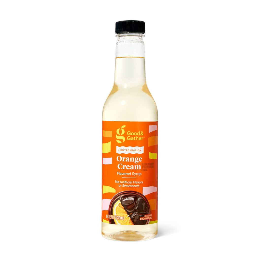 Orange Cream Flavored Syrup - Good & Gather Target Favorite Day