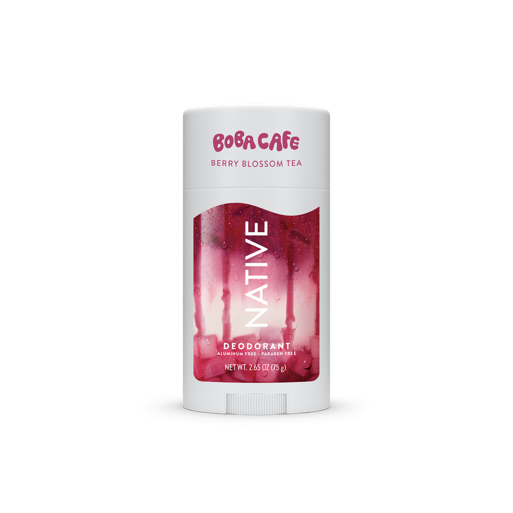 Native Aluminum Free Deodorant, Limited Edition, 72 Hour Odor Protection, Boba C