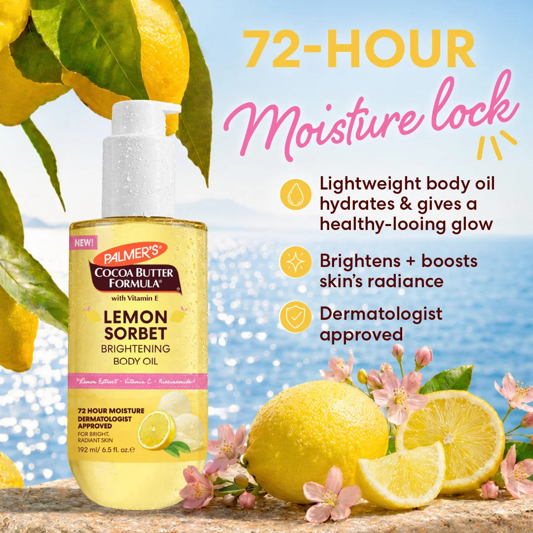 Palmer's Lemon Sorbet Brightening Body Oil