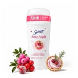 Secret 72HR Holiday Fresh Antiperspirant & Deodorant, Hyaluronic Acid, Invisible Solid, Berry