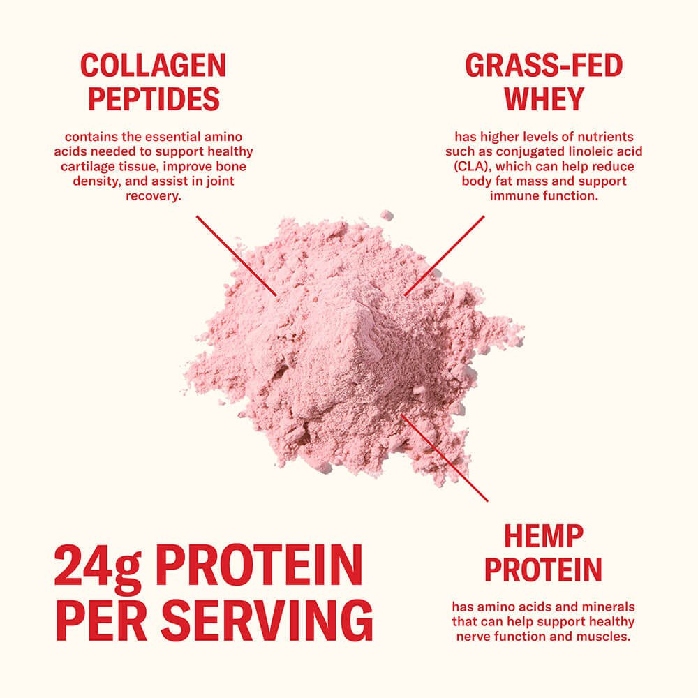 Ballerina Farm Farmer Protein Powder - Strawberry Creme