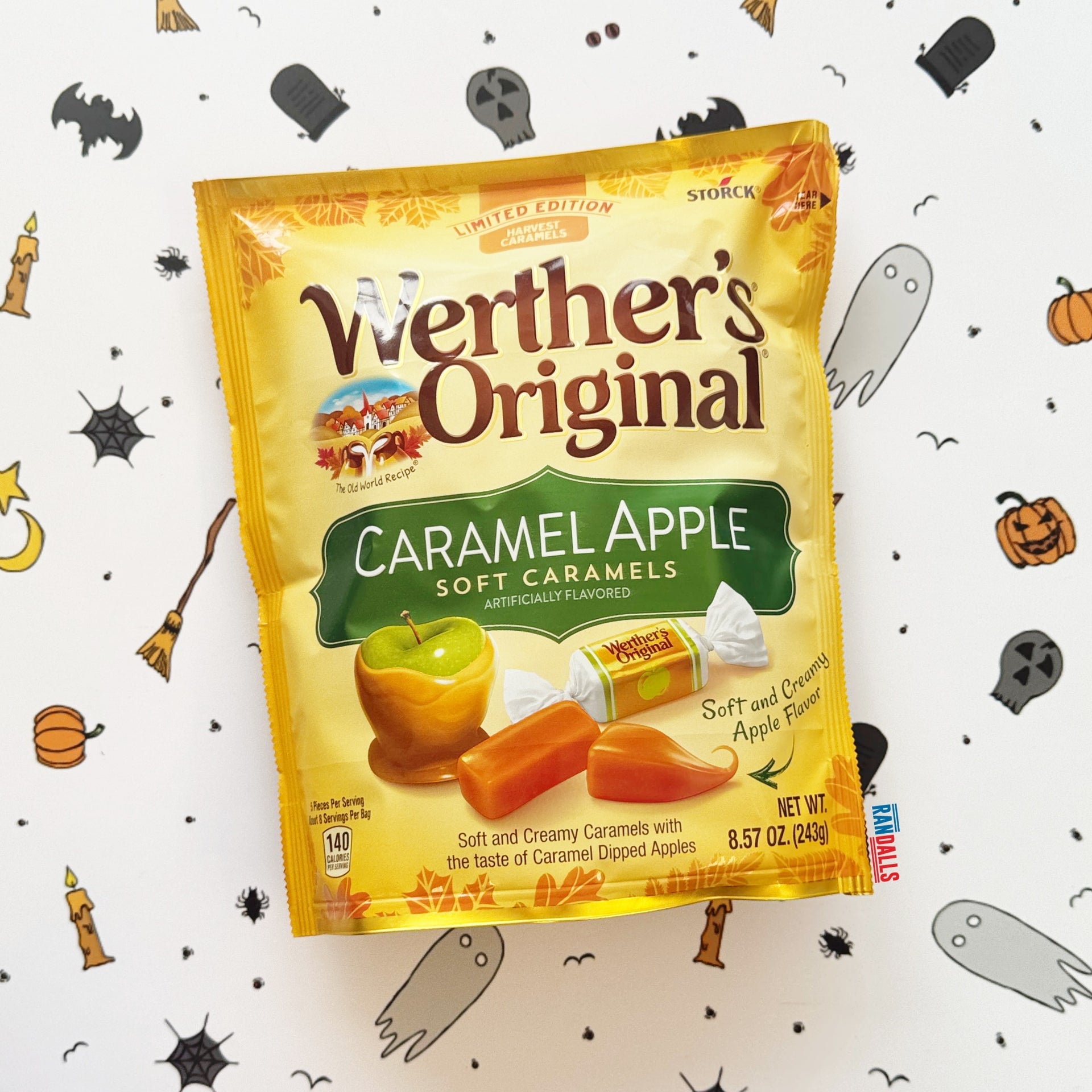 Werther's Original Soft Caramel Candy Harvest Caramel Apple