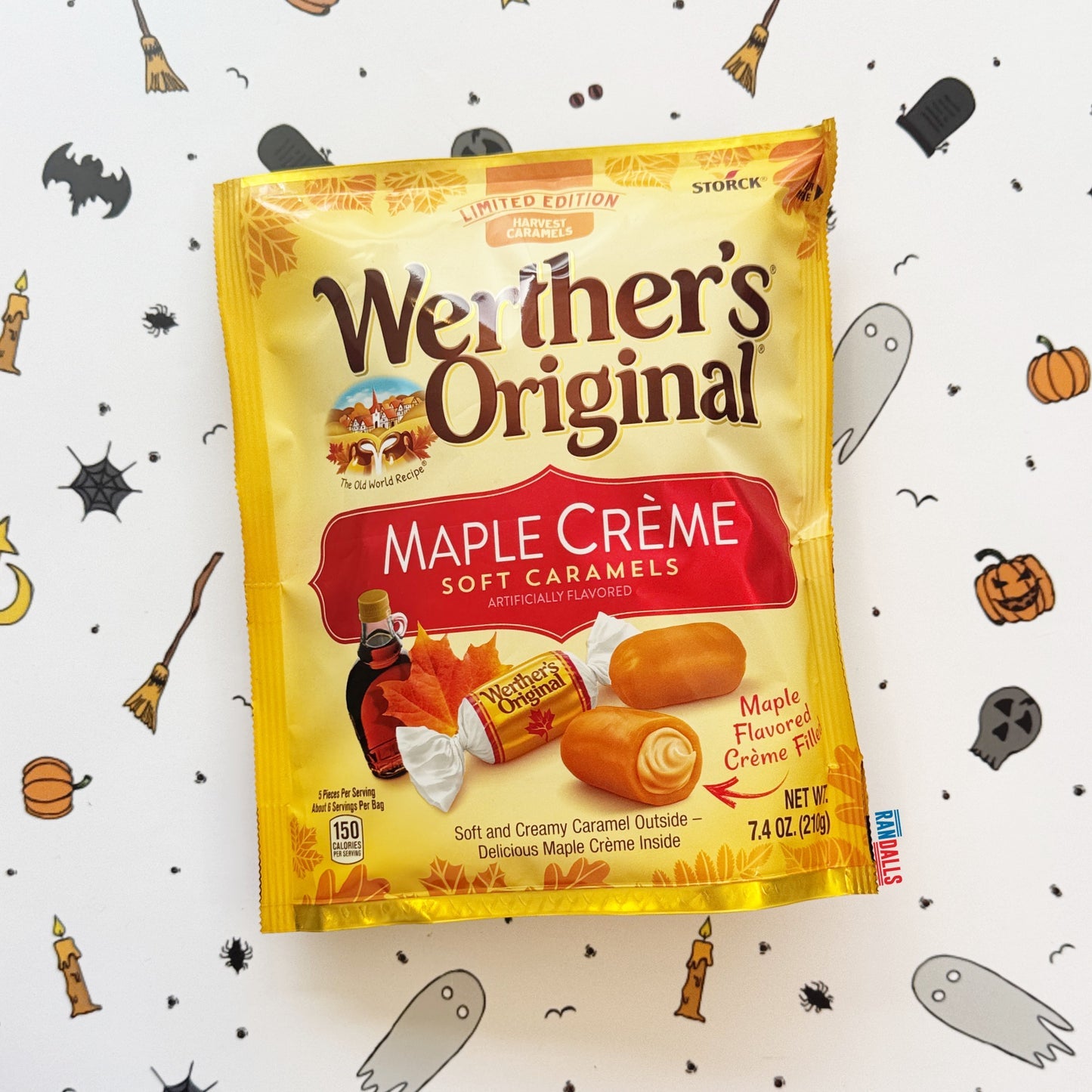 Werther's Original Harvest Caramels Soft Caramel Candy Maple Creme