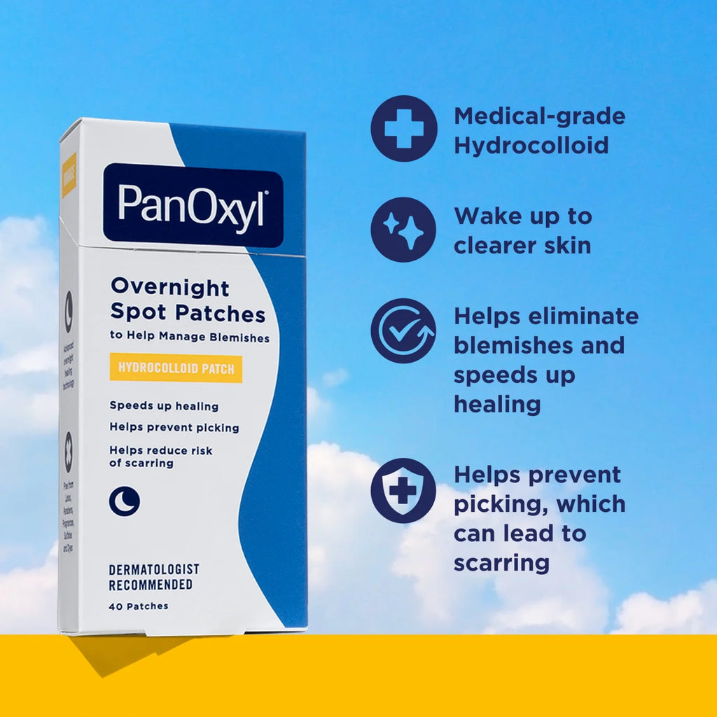 PanOxyl PM Overnight Spot Patches 40 Pack