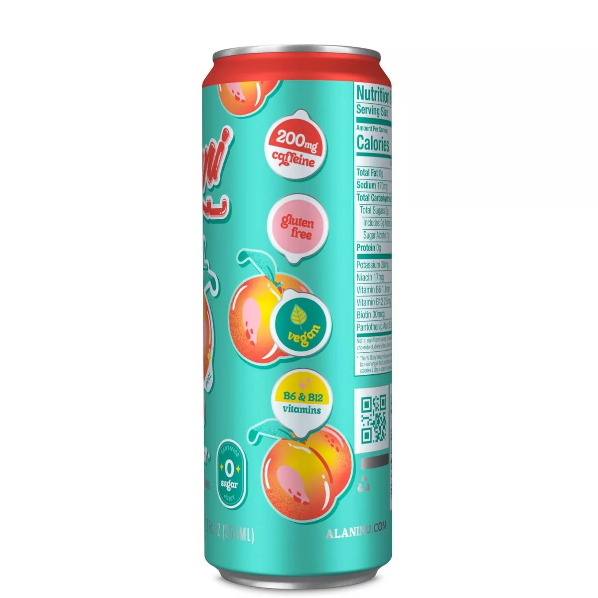 Alani Juicy Peach Energy Drink - 12 fl oz Can