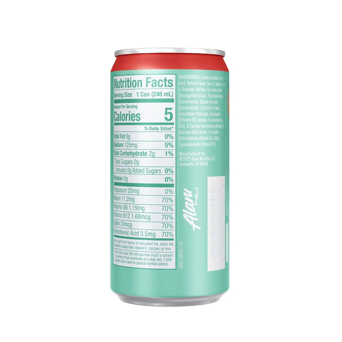 Alani Juicy Peach Energy Drink 4pk Mini