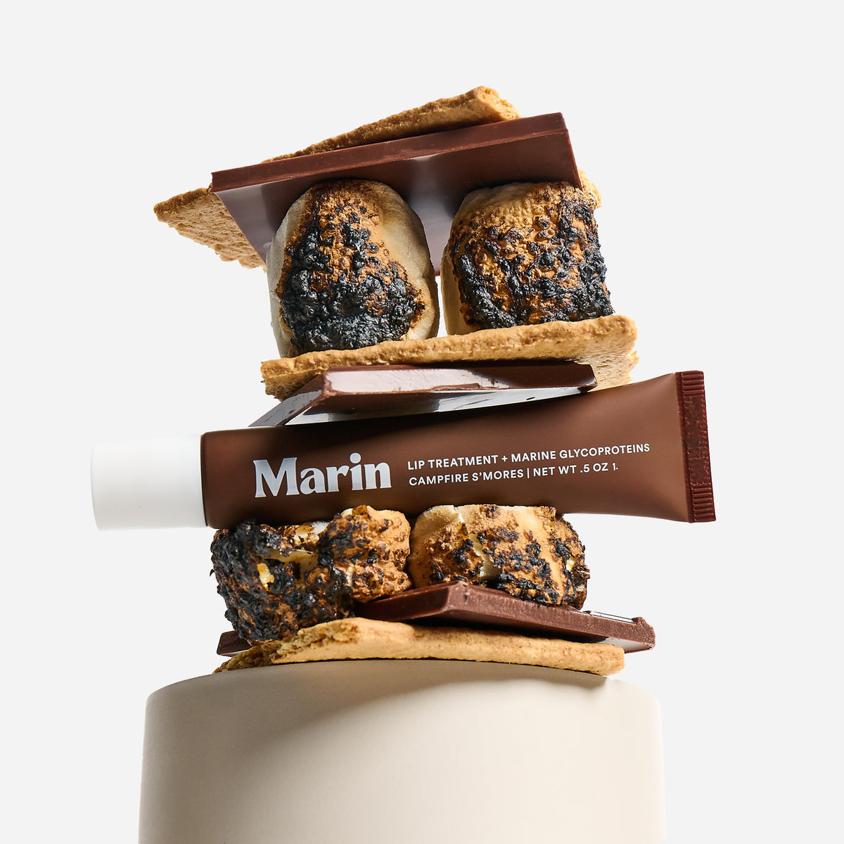 Marin Skincare Lip Treatment - Campfire S'mores