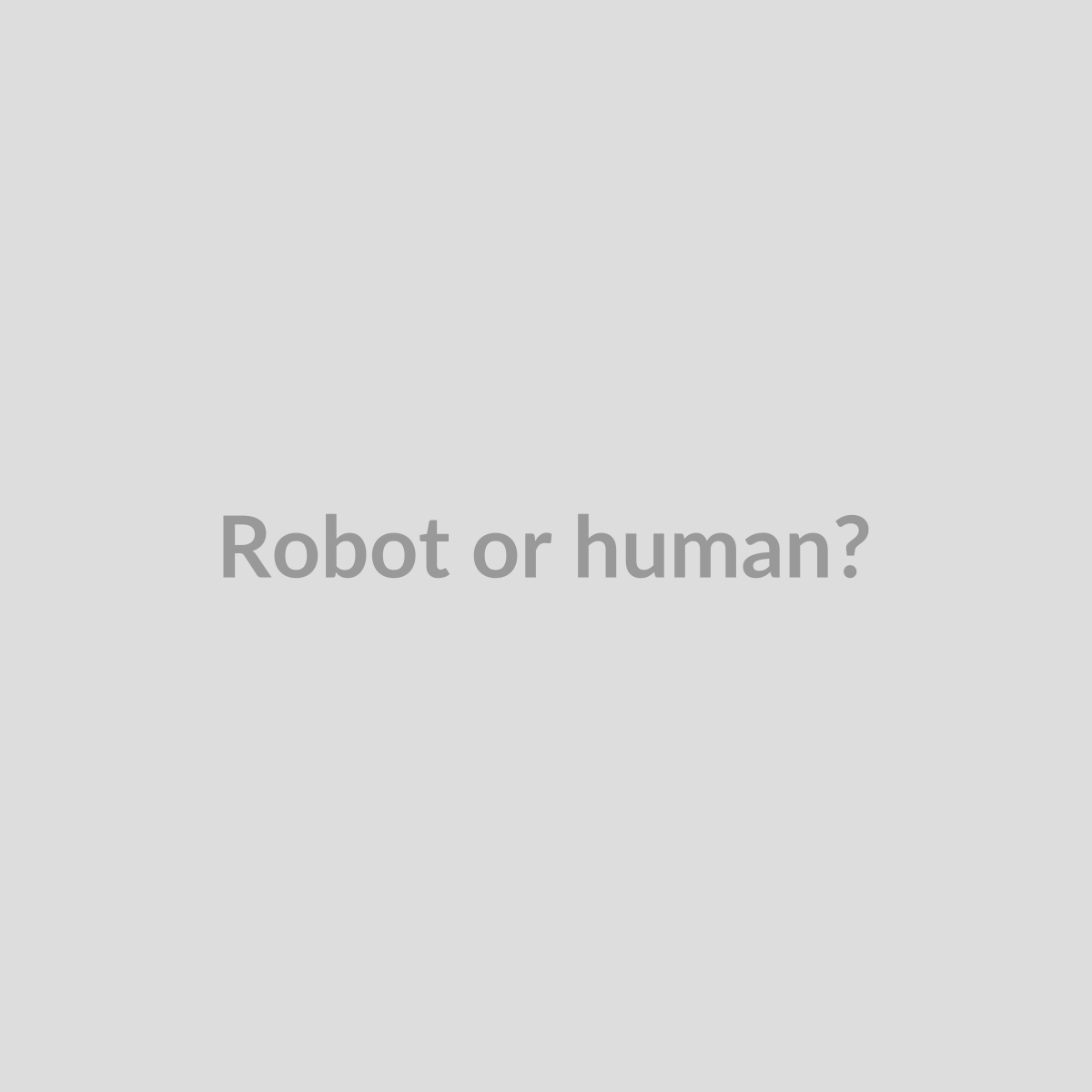 Ice Breakers Robot or human?