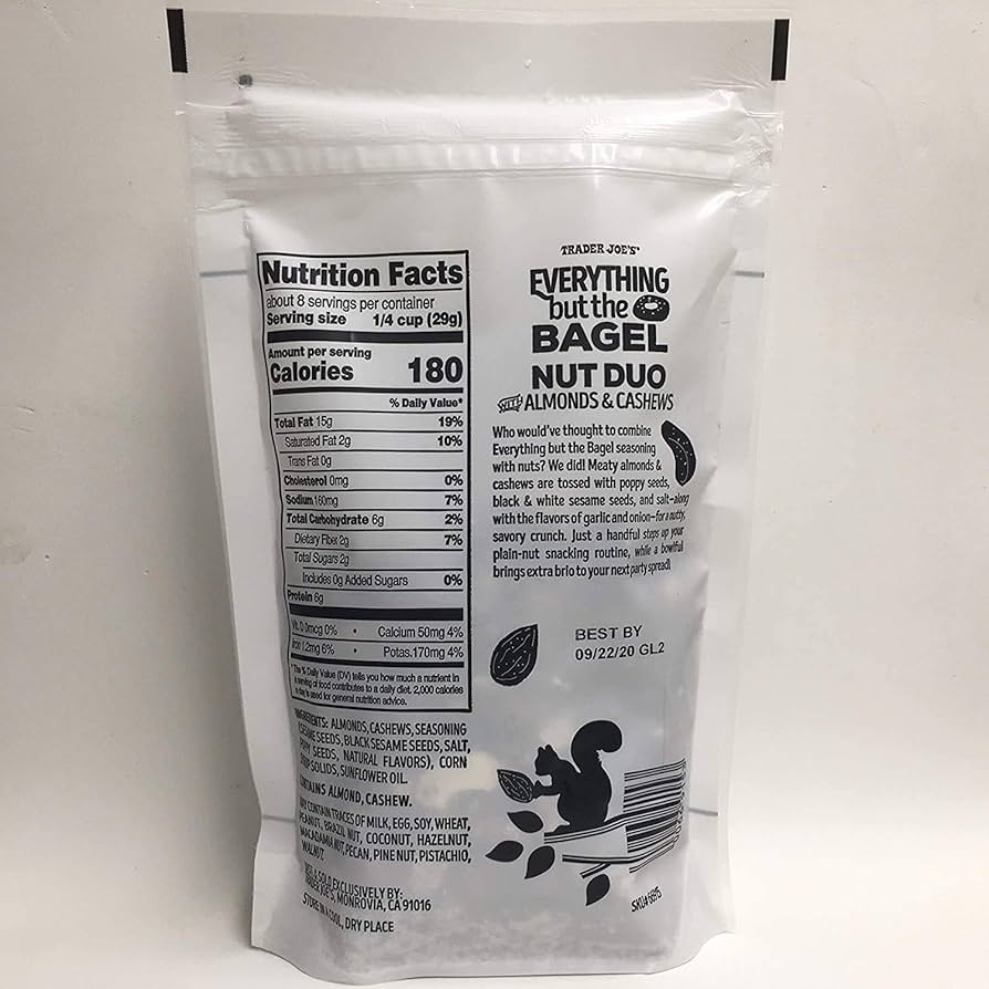 Trader Joe's Everything But the Bagel Nut Duo