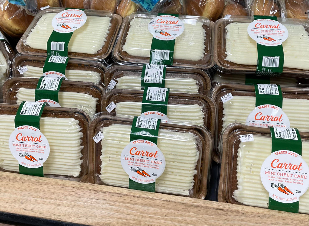 Trader Joe's Mini Sheet Cake - Carrot Cake