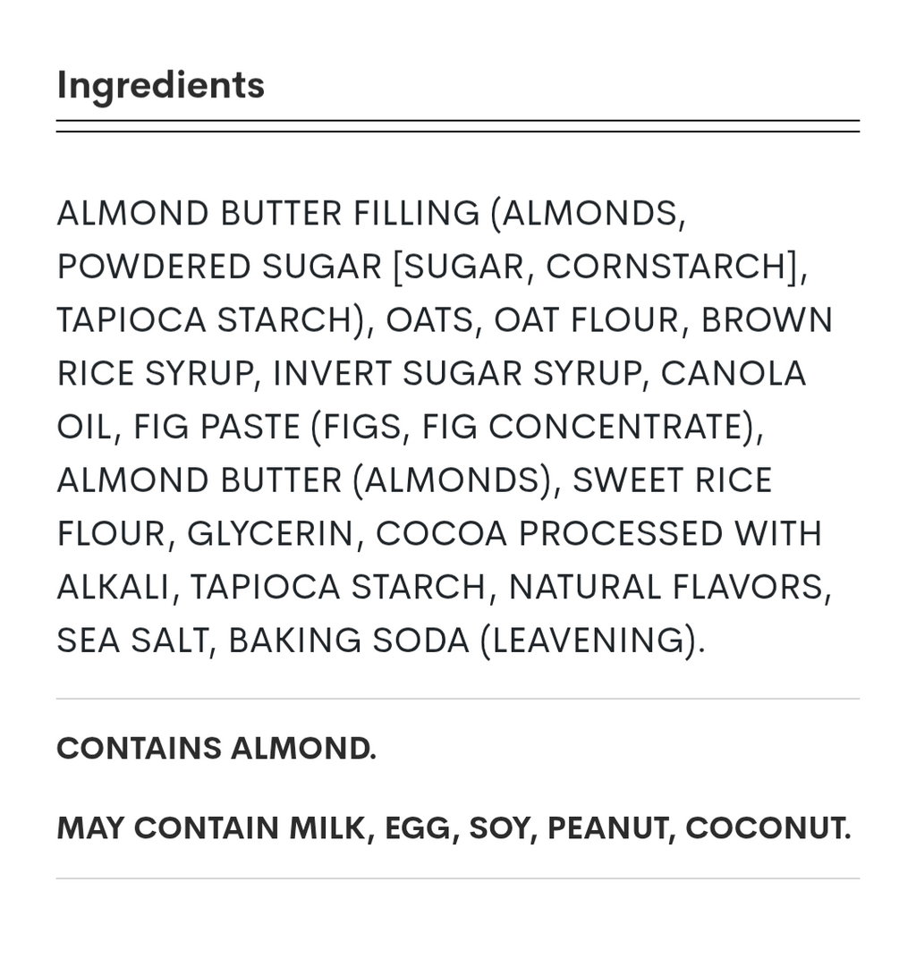 Trader Joe's Gluten-Free Almond Butter Cocoa Bars
