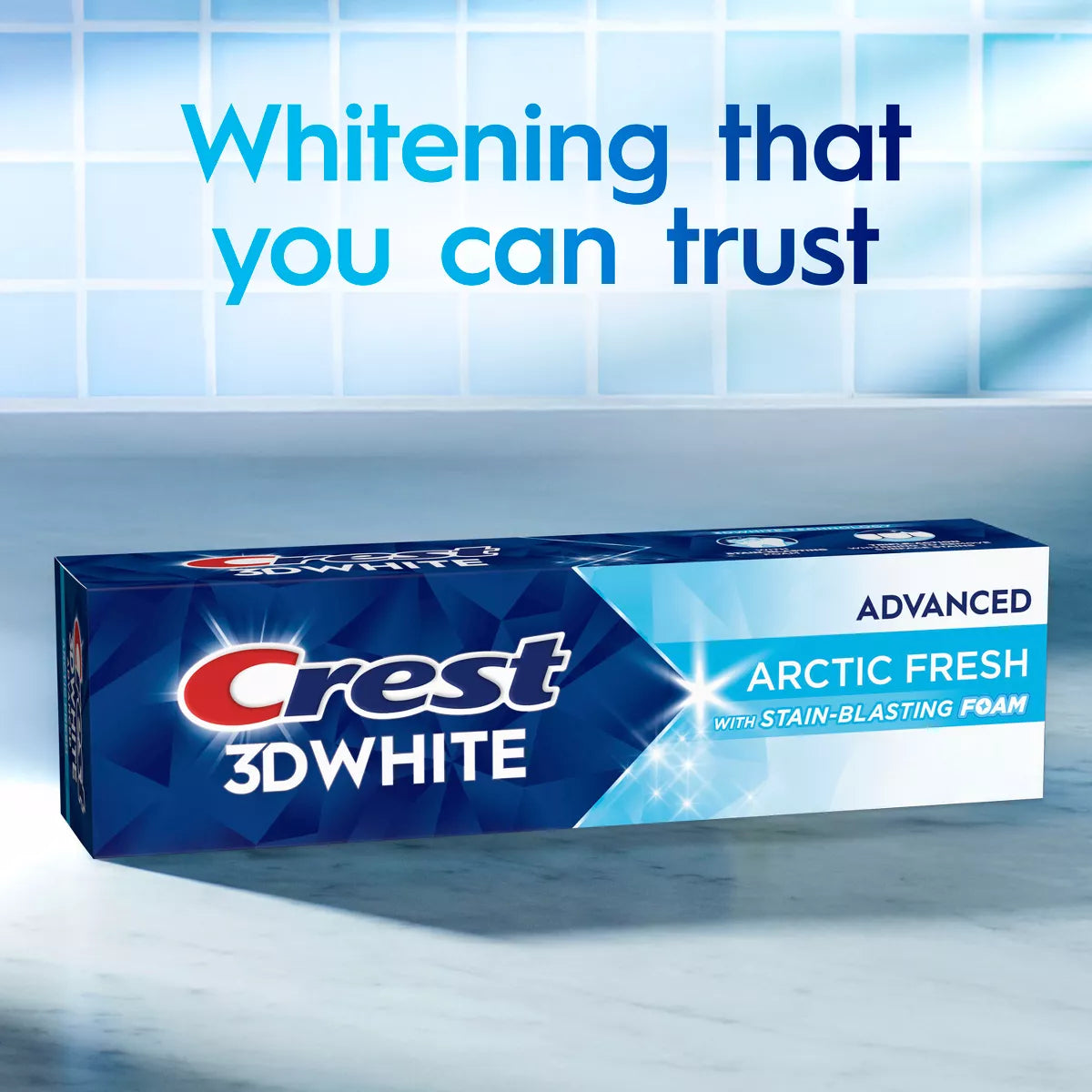 Crest 3D White Advanced Teeth Whitening Fluoride Toothpaste - Arctic Fresh