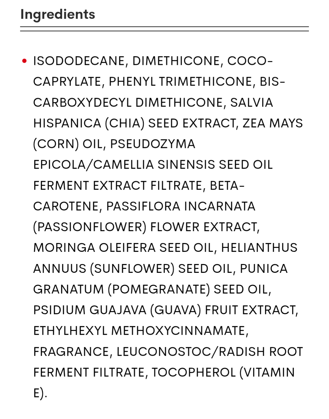 Trader Joe's Island Oasis Scented Hair Oil