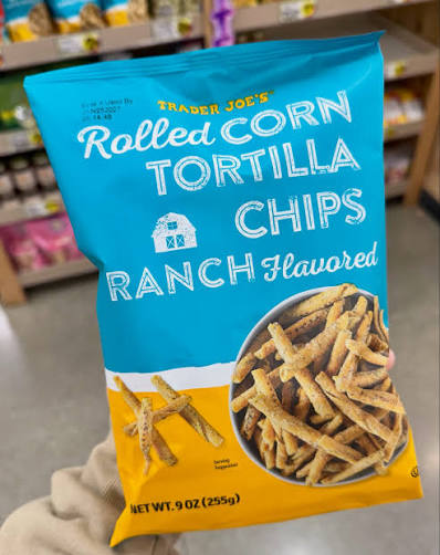 Trader Joe's Ranch Flavored Rolled Corn Tortilla Chips