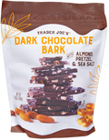Trader Joe's Dark Chocolate Bark with Almond Pretzel Sea Salt